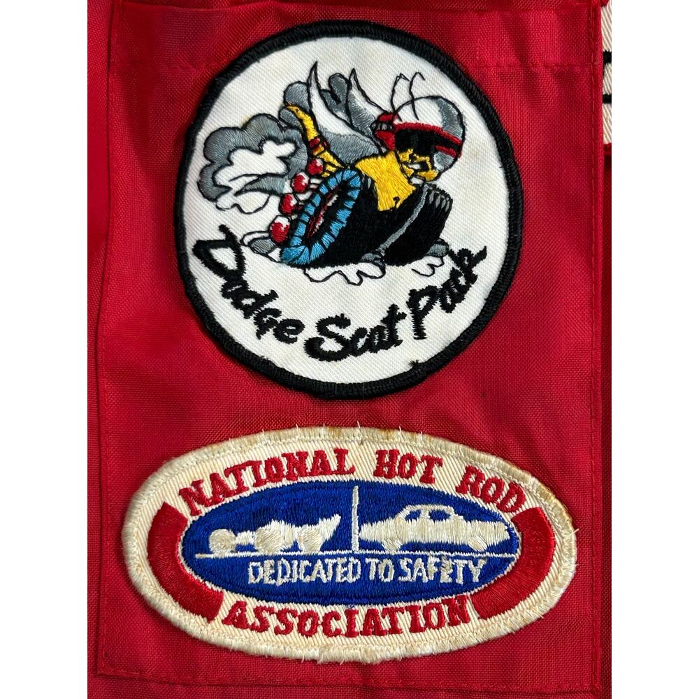 Vintage Late 1960s Dodge Scat Pack Racing Team Talon Zip NHRA/Mopar Jacket M - Picture 5 of 13